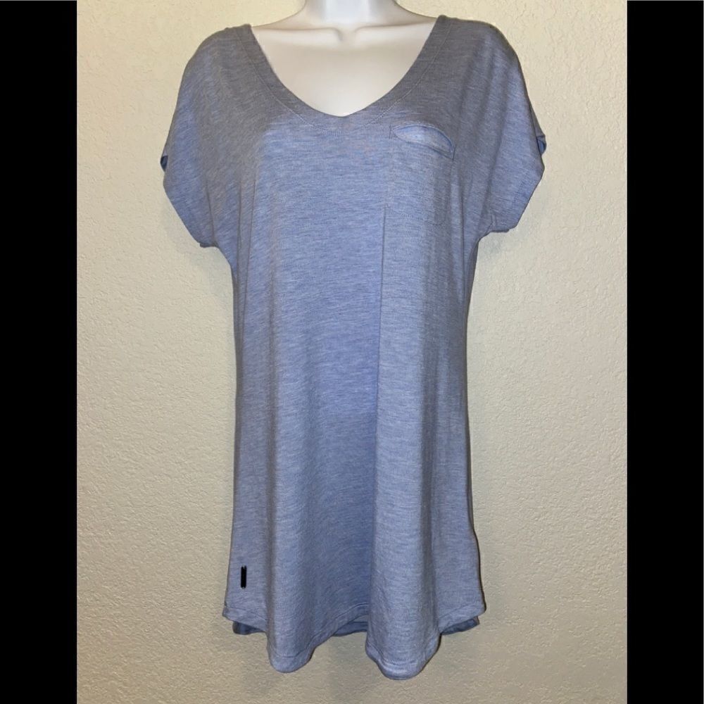 ‎Lole Sail Blue Heather Anais Tunic Top Size Small - Picture 5 of 11